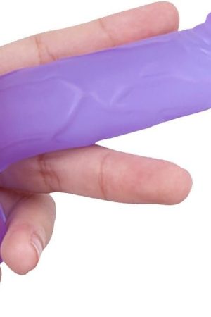 4 In Realistic Small Dildo,Beginner Anal Plug,Soft Anal Dildo With Curved Shaft And Balls,Adult Anal Sex Toy Women Men Couples.Experience Multi-Purpose Mini Style(Black)