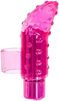 Pure Love Portable Finger Vibrator, Rechargeable, Pink