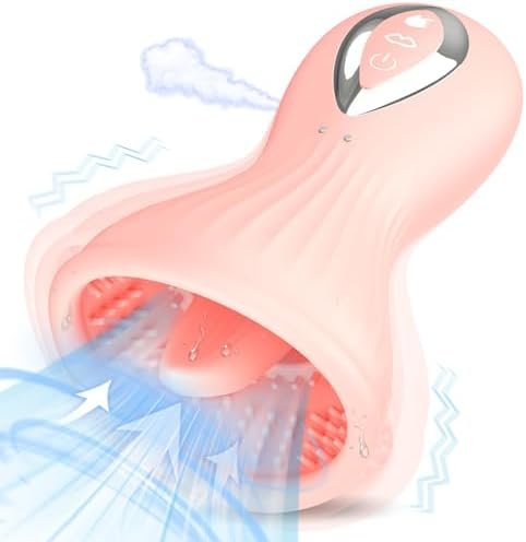 Nipple Sex Toy For Women, Clitoralis Sucker With Tongue Suction, Adult Toys Vibrator With 7 Sucking & 7 Vibration Modes, Ipx7 Waterproof Nipple Vibrator Massager For Female Pleasure Green