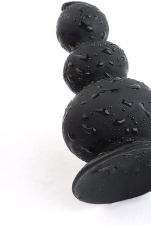 Sex Toy Waterproof Inserting Toys For Men Anal Beads Butt Plug Expander G-Spot Dildo Silicone Graduated Anal Women And Couples Prostate Massager Thrusting Toys