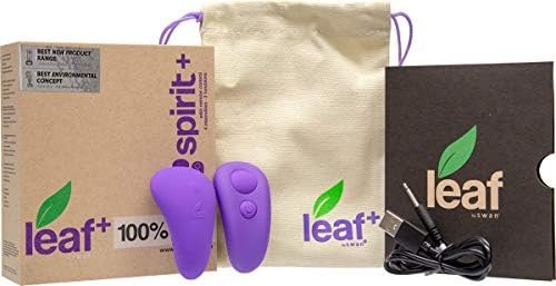 Leaf Spirit Plus Silicone Vibrator With Remote Control, Waterproof, Multi-Speed, Multi-Function, Travel Friendly, Quiet, Light Indicators, Rechargeable - Adult Sex Toy… - Image 3