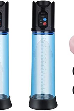 Electric Penis Pump For Men Updated Auto Suck And Release Penis Vacuum Pump Rechargeable Erection Pump Device, Male Penis Enlargement Extend Pump Sex Toys Pumps Adult Toy Enlarger Sex Pump Black