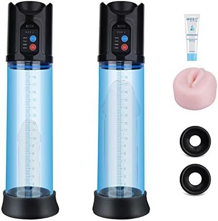 Electric Penis Pump For Men Updated Auto Suck And Release Penis Vacuum Pump Rechargeable Erection Pump Device, Male Penis Enlargement Extend Pump Sex Toys Pumps Adult Toy Enlarger Sex Pump Black