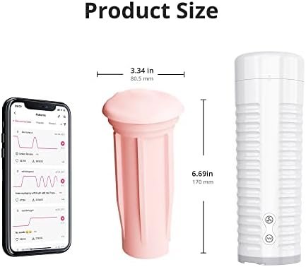 Lovense Pocket Slevees For Men, Max 2 Electric Masturbator Cup Accessories, 3D Natural Color - Image 3