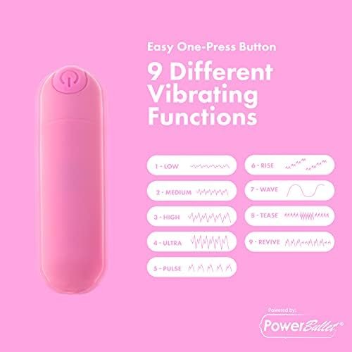 Pure Love Silicone Bag And Matching Bullet 3'', Soft Touch,Waterproof, Rechargeable, Pink - Image 3