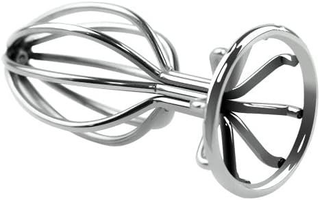 Hollowed Design Stainless Steel Butt Plugs Prostate Massage G-Spot Trainer Anal Plugs Beginners Starter Set For Women And Men Plugs Toys Trainer Fetish(L) - Image 3