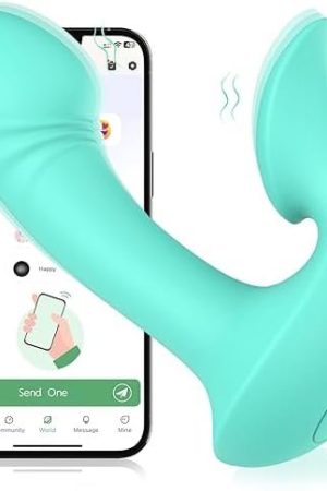 Women Wearable G-Spot Vibrator Anal Dildo Toy With Remote Control For Women Waterproof Tongue Licking Vibradores Wearable Clitoral Stimulator Vibrator For Couples Personal Massager