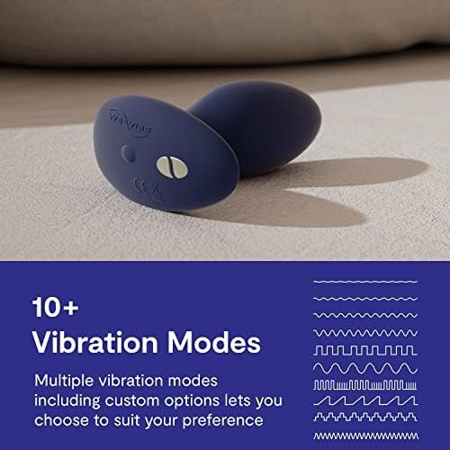We-Vibe Ditto+ Vibrating Butt Plug - App & Remote Control Vibe For Men, Women & Couples - 10 Vibration Modes - Silicone Butt Plug - Waterproof Anal Plug - Rechargeable Adult Sex Toys - Purple - Image 3