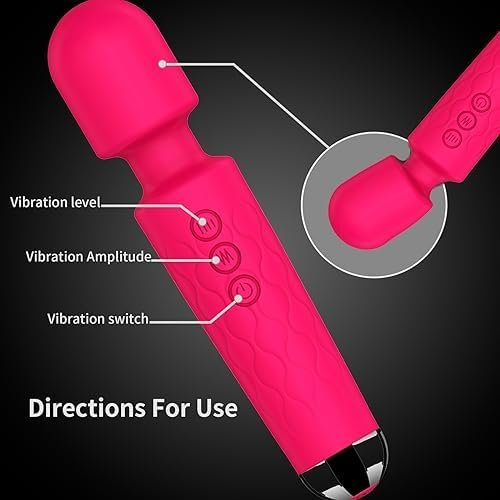 Rechargeable Vibrator Wand Massager Cordless Adult Sex Toy For Clitoral Stimulation Quiet G Spot Clit Vibrators Mini Powerful Vibrating Waterproof Personal Vibration Clitoris Sex Toys - Image 3
