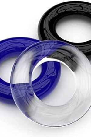3 Pcs Silicone Cock Rings For Men, Longer Harder Stronger Erections, 3 Colors Penis Rings Adult Sex Toys Waterproof And Soft Silicone O-Rings