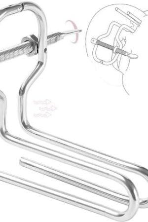 Adjustable Anal Expander Personal Wand Massager Metal Anal Plugs Stainless Steel Material Plugs Bdsm Anal Sex Toys For Men Women Adult Sex Toys & Games