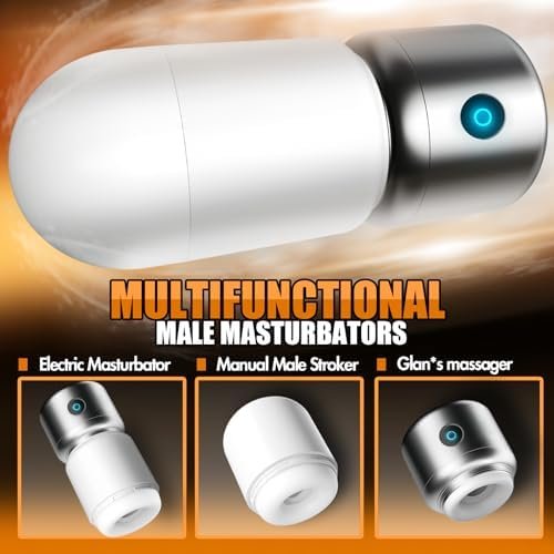 Ulovime Detachable Diy Male Masturbator Sex Toys,Adult Masturbators Penis Pump Pocket Pussy Stroker With 9 Vibrating,Soft Stretchy Male Masturbators Toys With 2 3D Channels For Men Sexy Pleasure - Image 2