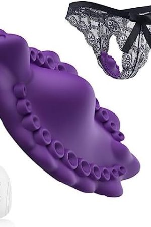 Remote Control Wearable Panty Vibrator,G Spot Butterfly With 10 Vibration Massager,Vagina And Clitoral Stimulation๏ผAdult Toys For Womens Sex Pleasure(Purple)
