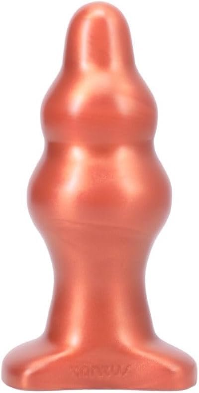 Tantus Sex/Adult Toys Severin Super Soft Butt Plug - 100% Ultra-Premium Silicone Glossy Prostate Massager, Anal Stimulation, Pleasure For Men, Women, Couples - Large, Copper - Image 3