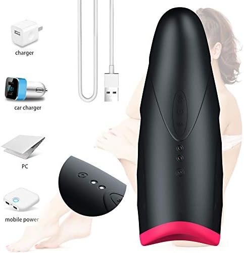 Male Masturbators, Hands-Free Male Masturbator Training Vibrator Sex Toy, 10 Modes Variable Speed Heating Masturbator Cup, Trainer Stimulator Adult Sex Toys - Image 2
