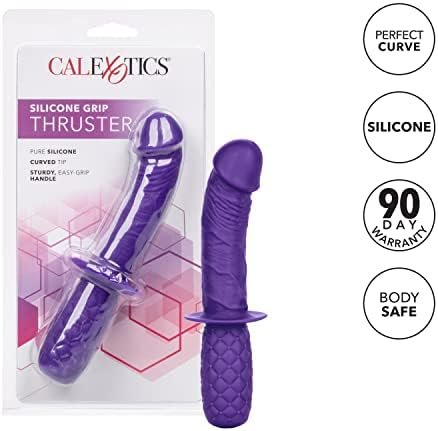 Calexotics Se-0315-10-2 Silicone Grip Thruster - Purple - Image 3