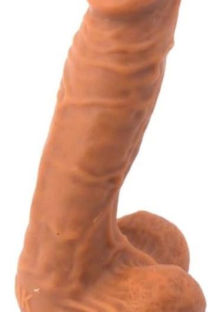 Chuang 7.2-Inch Silicone Lifelike Dildo Small Female Sex Toy Lifelike Penis Used To Stimulate The G-Spot