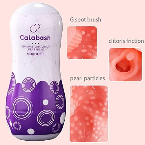 Male Masturbator Sex Toys For Men Male Portable Pocket Pussy Stroker With Realistic Flesh Light Sex Doll Adult Sensory Toys For Men Male Masturbation Pleasure Hands Free - Image 2