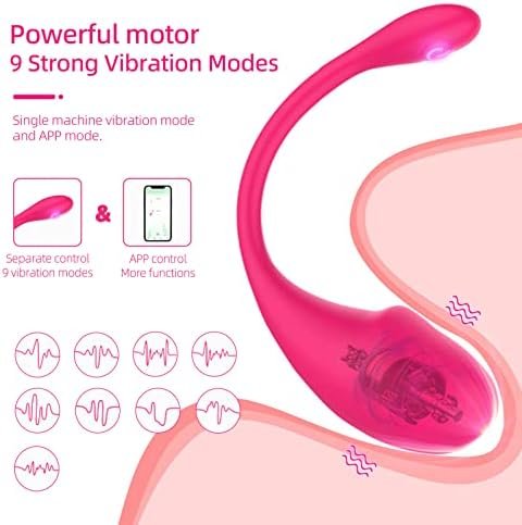 Bullet Vibrator, Wearable Panty G-Spot Vibrator Dildo With App Control- Kegel Pelvic Floor Trainer - 9 Models, Mini Egg Style Vibrator, Anal Massager Adult Sex Toys For Female Men And Couple Pleasure - Image 3
