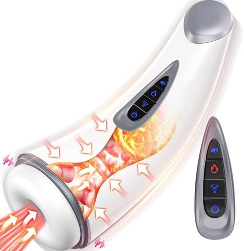 Male Sex Toys-Automatic Sucking Male Masturbator,Sex Toys For Men With 7 Sucking & 3 Vibrating, Pocket Pussy Adult Sex Toy Male Stroker,Self Pleasure Toys,Blowjob Sex Machine,Auto Heating,Rechargeable
