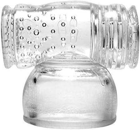 Lynx Male Masturbator Wand Attachment - Clear