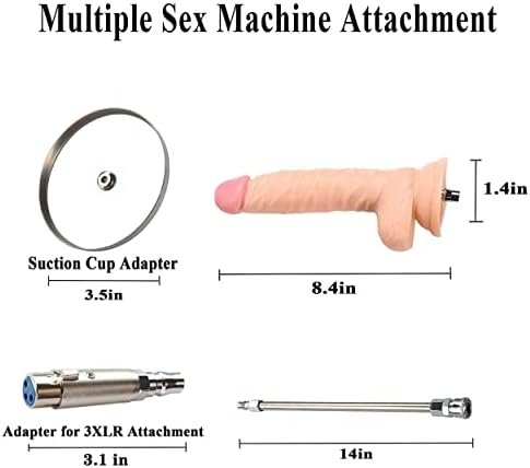 3 Xlr Connector Sex Machine Adjustable Love Machine Thrusting Machines Gun For Women Men Masturbation With Adult Dildos Masturbator Cup - Image 2