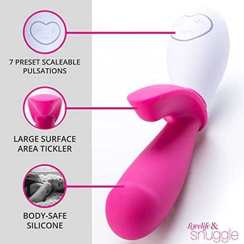 Ohmibod Lovelife Snuggle Vibrator - Dual Stimulation G-Spot Vibrator - Personal Massager For Women - Couple'S Vibrator Seven Presets To Enjoy - Body-Friendly, Rechargeable, Splashproof - Pink - Image 2