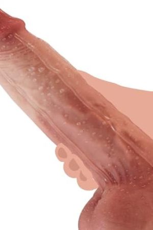 9 Inch Huge Realistic Dildo - 2” Diameter Thick Dual Density Silicone Anal Dildos For Anal Play, Sustory Lifelike Big Suction Cup Dildo Sex Toy For Men And Women