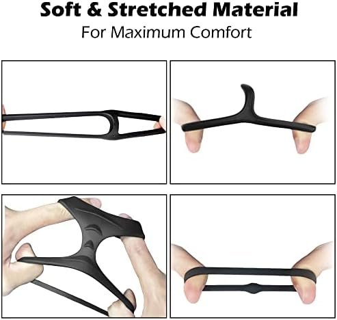 Silicone Penis Rings Set, Kushor 7 Pcs Ultra Soft Stretchy Men'S Cock Ring For Harder Longer Stronger Erection - Better Sex - Premium Adult Sex Toys & Games - Image 2