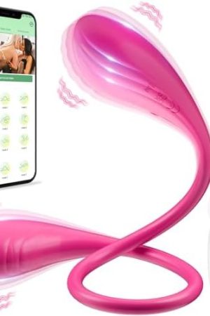 Adult Sex Toys Dildos Vibrators - 18โ Strapless Double-Ended G-Spot Dildos With 2*10 Modes, App Remote Control Clitoral Stimulator Massager Anal Butt Plug Vibrator Sex Toys For Women Lesbian Couples