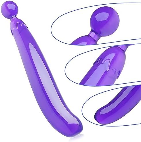 Purple Eggplant Butt Plug Anal Sex Toys Prostate Massager G-Spot Stimulation Realistic Dildo Vegetable Shaped Pleasure Wand Adult Sex Toys & Games For Women Men Romi - Image 2
