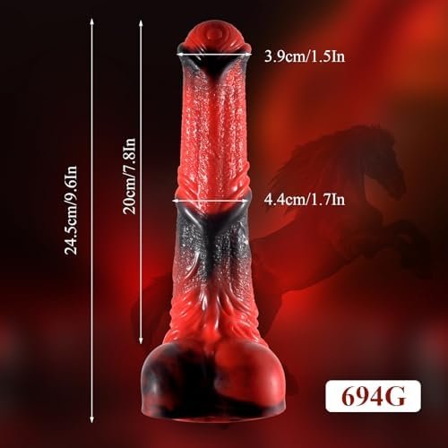 Samko Horse Dildo,9.6In Huge Dildo Silicone With Strong Suction Cup,Adult Sex Toys For Women Men And Couples - Image 2