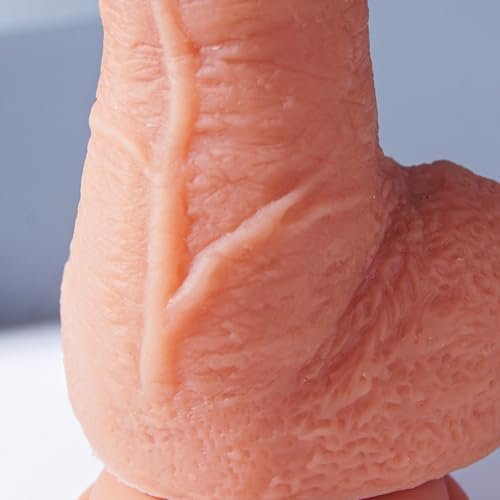 Realistic Silicone Dildo For Women: 8.3 Inch Big Anal Dildo With Suction Cup For Hands-Free Play, Dildo Women Massaging Vagina G-Spot Adult Sex Toy, Suction Toys For Women, Suitable For Women And Men - Image 3