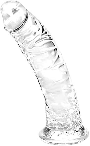 11 Inch Xl Dildo For Sex Women, Realistic Dildo Body-Safe Material Lifelike Giant Penis With Strong Suction Cup For Hands-Free Play Anal For Women Or Men Transparent