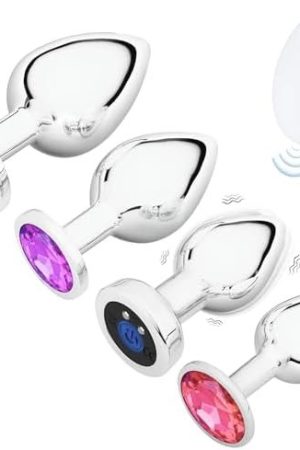 Anal Vibrator With Anal Plug Set Anal Sex Toys