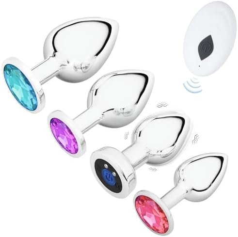 Anal Vibrator With Anal Plug Set Anal Sex Toys
