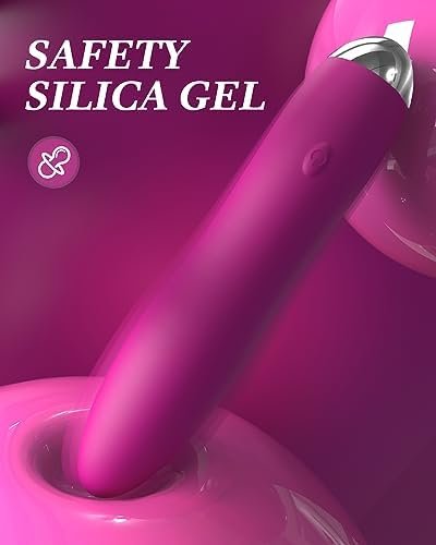 Bullet Vibrator Sex Toys, Small Dildo Sexual Toy For Womens, Female G Spot And Clitoral Personal Massager With 7 Vibration Modes&Anal And Nipple Mini Vibrating Adult Sex Toy For Couples (Purple) - Image 2