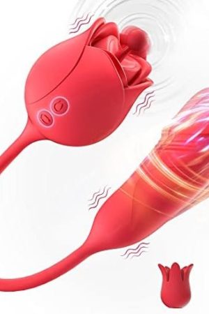 Realistic Dildo Vibrator Anal Sex Toys For Women Men - Quiet Nipple Massager Clitoral Rose Sex Stimulator With Mini Bullet G Spot Penis Vibrator Anal Plug, 10 Rotating & Vibrating Modes, Adult Toys