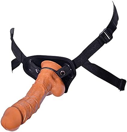 Strap On Dildo 9.25'' Realistic Dildo Strap-On G Spot Dildo Harness Dildos Fake Penis For Women Masturbation, Adult Sex Toy