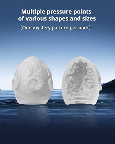 Lovense Kraken Male Masturbator Egg, Disposable Pocket Pussy Masturbators Sleeve, Portable Blowjob Adult Male Sex Toys For Men Masturbation,1 Count - Image 2