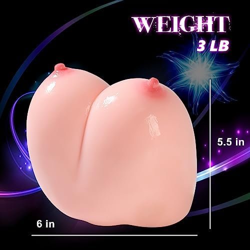 Unszz 1.9Lb Breast Male Masturbator For Men Nipple Insertable Sex Dolls For Male Pocket Pussy For Men Realistic Sex Doll With Big Boob - Image 3