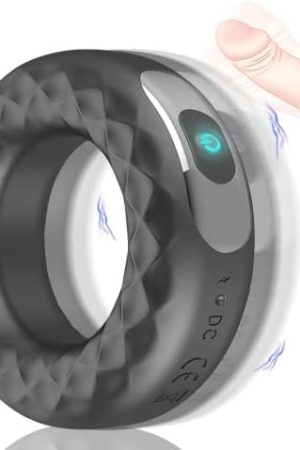 Cock Ring Vibrating Penis Rings - Male Sex Toy With 10 Modes Male Delayed Orgasm Toys Silicone Waterproof Vibration Sex Toys For Couples