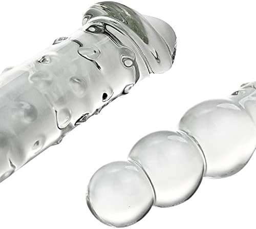 Fst 11.6 Inches Long Glass Dildo Big Swirl Crystal Penis Thruster Pleasure Wand Anal Plug Vaginal Sex Toy Transparent - Image 2