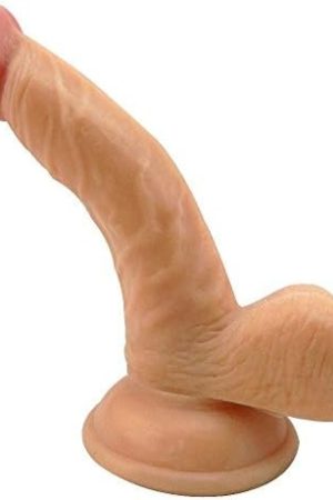 Aphrod 6.5 Inch Realskin American Whoppers Flexible Ballsy Dong