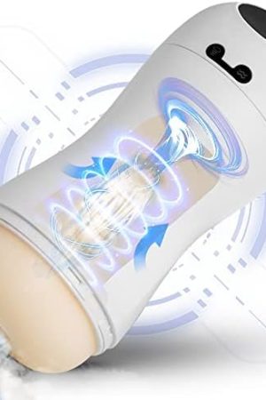 Automatic Male Masturbator Cup With 3 Sucking & 12 Vibration, Electric Silicone Male Penis Stroker Blowjob Cup For Men, Pocket Pussy Oral Sex Toy For Men Masturbation