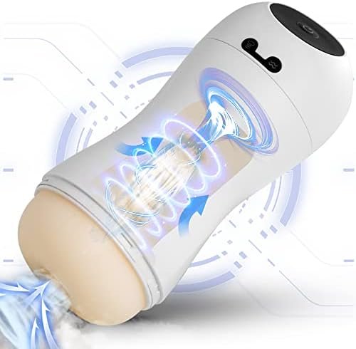 Automatic Male Masturbator Cup With 3 Sucking & 12 Vibration, Electric Silicone Male Penis Stroker Blowjob Cup For Men, Pocket Pussy Oral Sex Toy For Men Masturbation