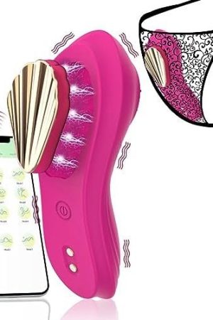 Wearable Panty Vibrator Remote Control With App, 9 Vibrations Adult Sex Toys For Women, Rechargeable Clitoral G Spot Vibrator Long Distance With Magnetic Clip Sex Toy