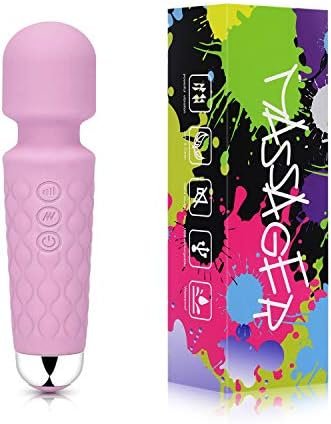 Kasass Adult Sex Toys Mini Vibrator For Women Personal Wand Massager Women Vibrators - Quiet Female G Spot Clit Vibrator With 8 Speeds & 20 Patterns, Rechargeable & Waterproof Sex Toys For Couples