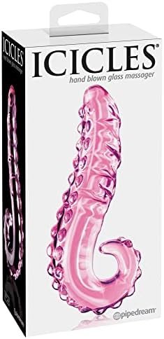 Icicles #24 Hand Blown Glass Massager