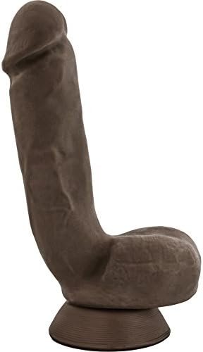 Eden | 8 Inch Long Thick Realistic Skin Dildo | Monster Dildo Sex Toys For Women | Dildo For Gay Men And Dildo For Women | Suction Cup Dildo And Strap On Friendly | Brown Dildo - Image 3